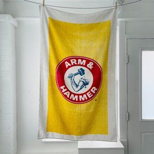 Vintage 80’s Arm & Hammer Cotton Blend Body Beach Towel USA Made